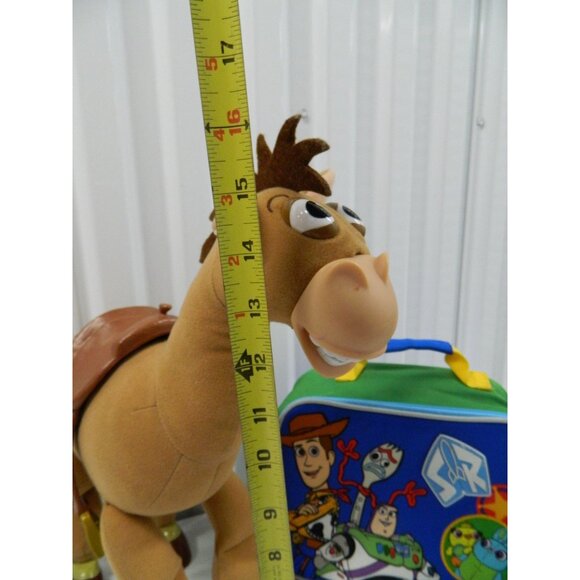 Toy Story Bullseye Plush Stuffed Animal Toy & Buzz Lightyear Lunchbox Set - Picture 2 of 16